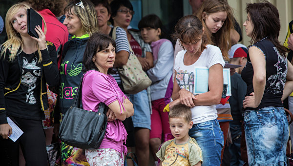 Второй лагерь для беженцев начали разворачивать в Ростовской области
